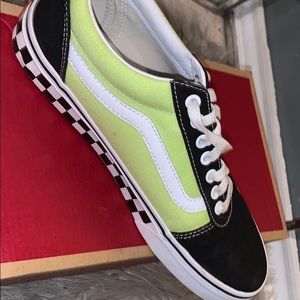 Checker Taped Ward Vans